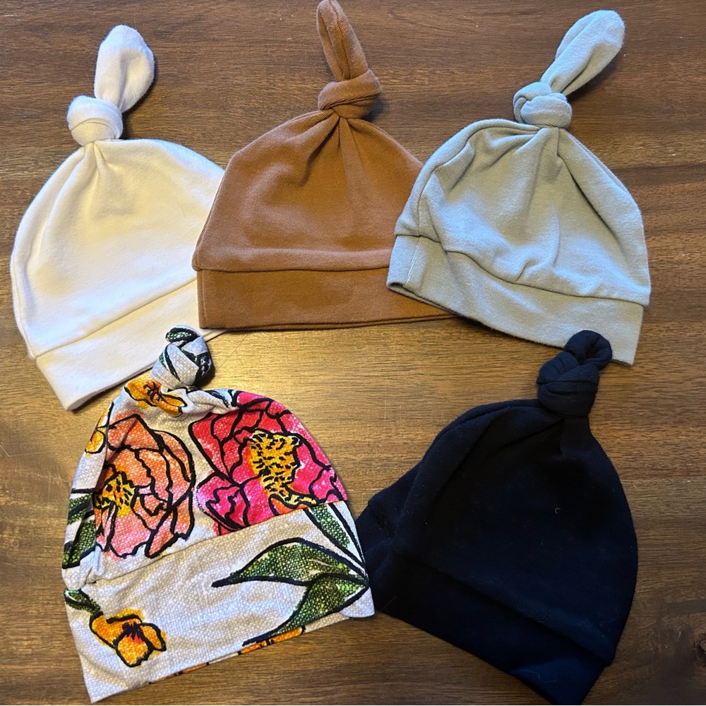 Baby beanie lot